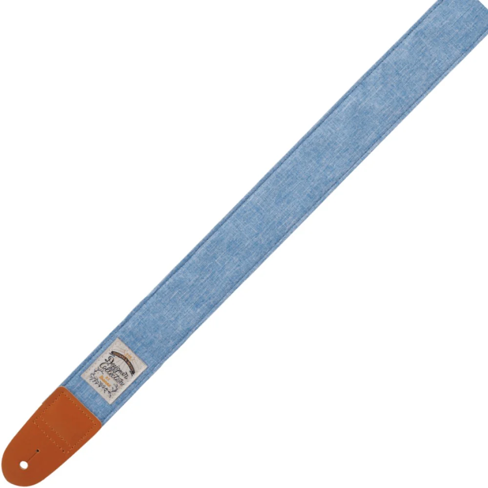 Ibanez DCS50D-LBL Designer Collection Guitar Strap, Light Blue - Image 2