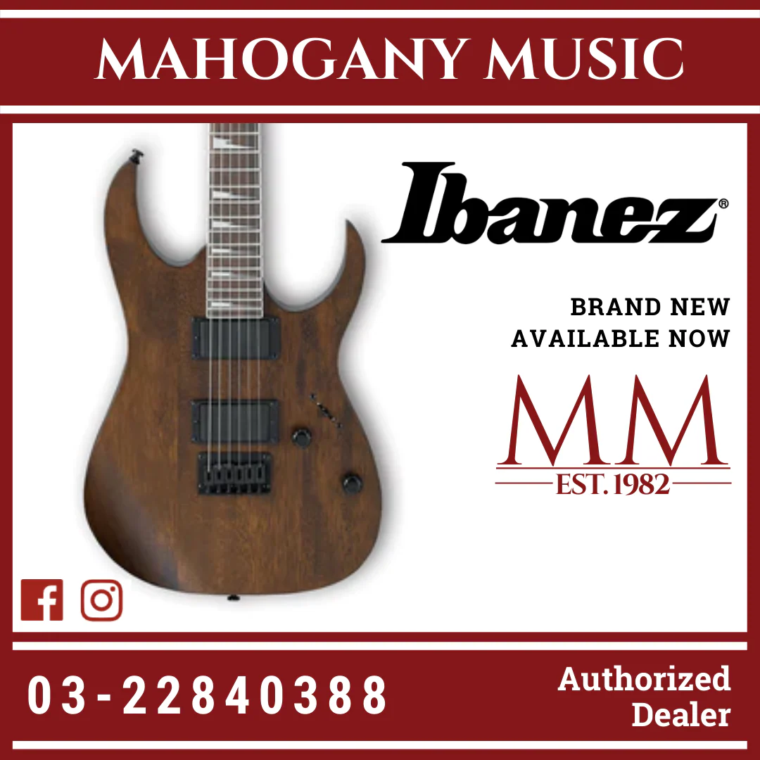 Ibanez Gio GRG121DX - Walnut Flat Electric Guitar