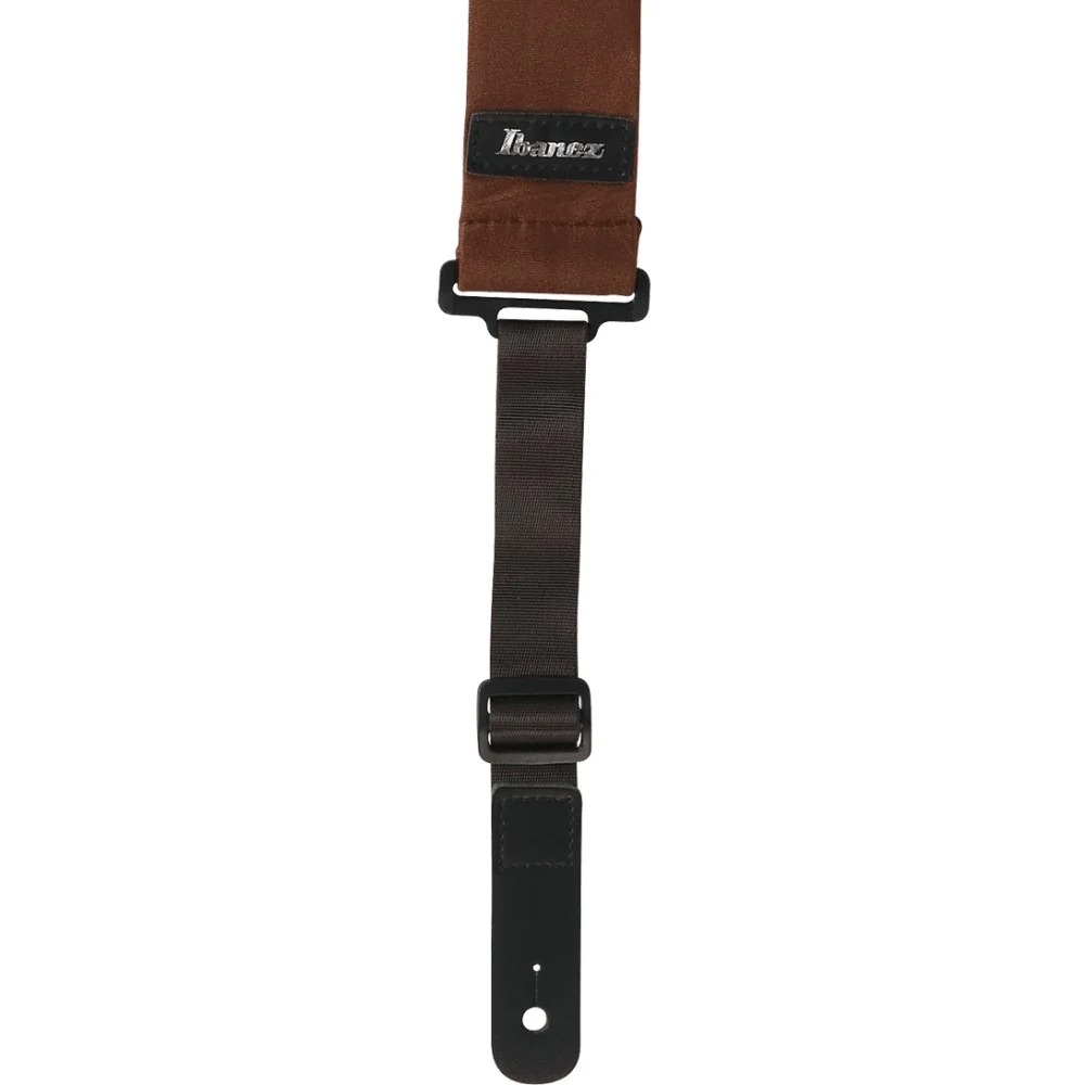 Ibanez GSF50-BR POWERPAD Guitar Strap, Brown - Image 3