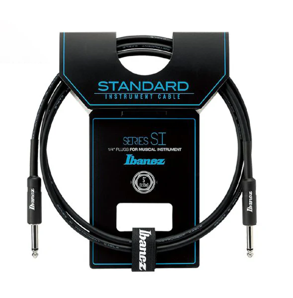 Ibanez SI5 Guitar Cable, 2 Straight Plugs, 5ft - Image 2
