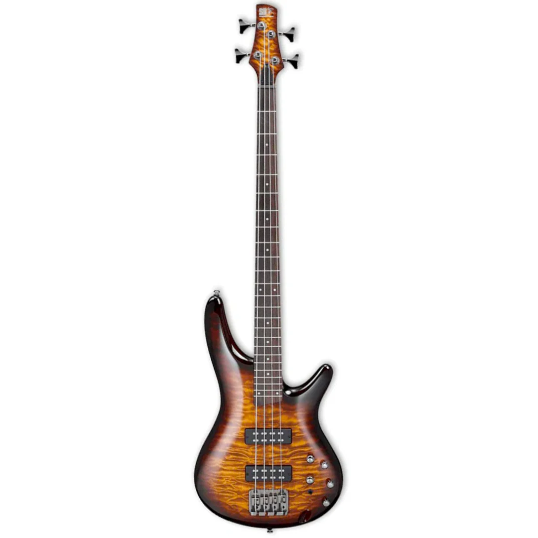 Ibanez Standard SR400EQM - Dragon Eye Burst Bass Guitar - Image 2