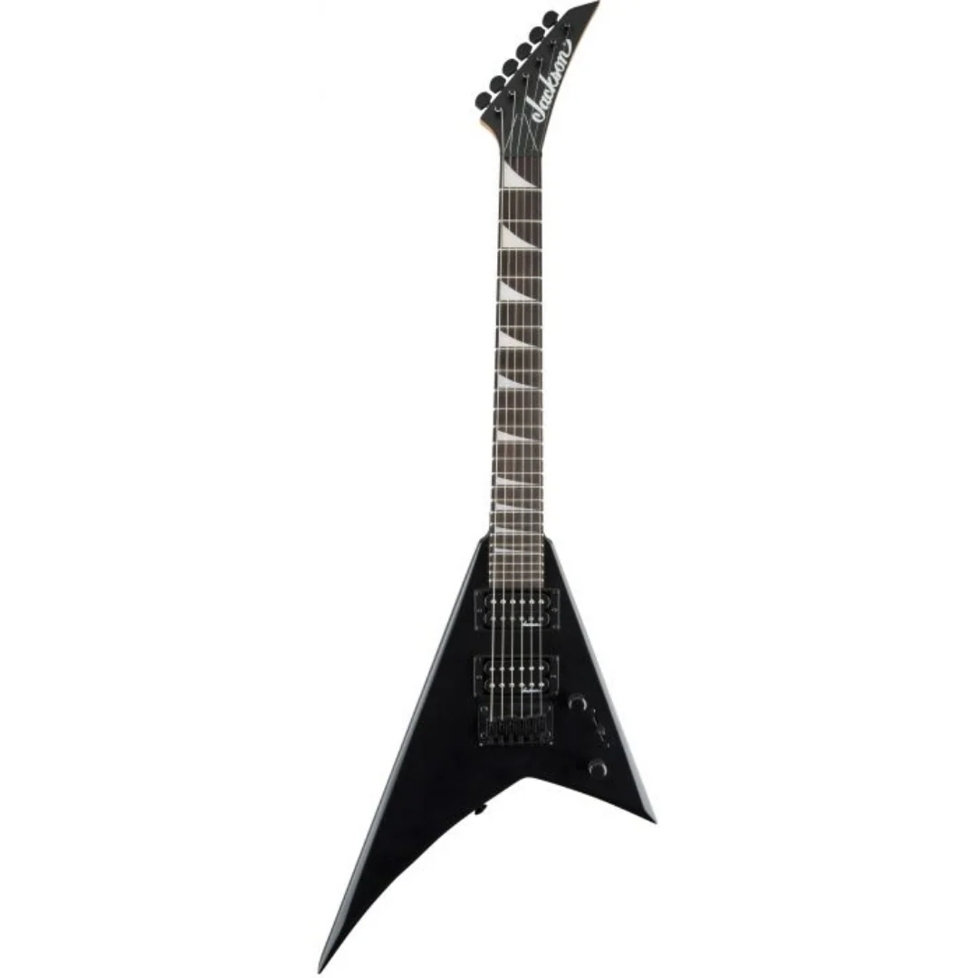 Jackson JS Series RR Minion JS1X Electric Guitar, Amaranth FB, Satin Black - Image 3