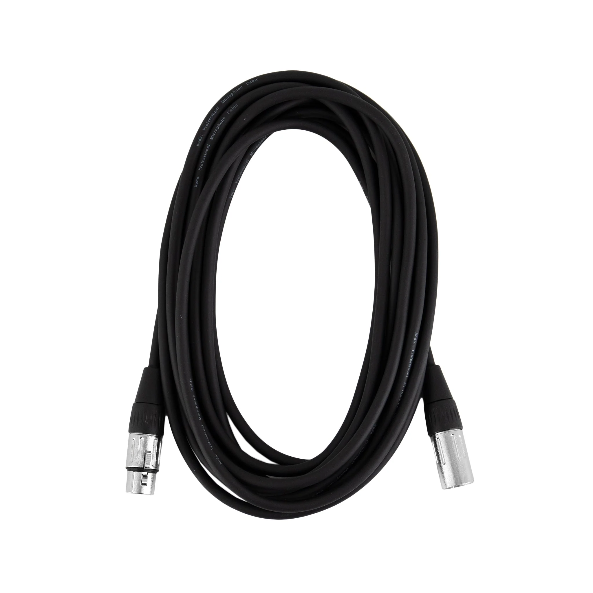 koda essential KMC20 Microphone Cable, 20ft, Black - Image 3