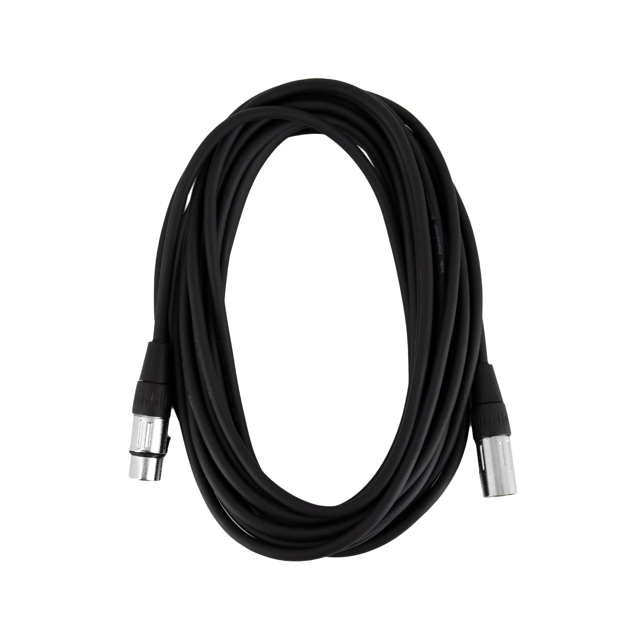 koda essential KMC25 Microphone Cable, 25ft, Black - Image 3