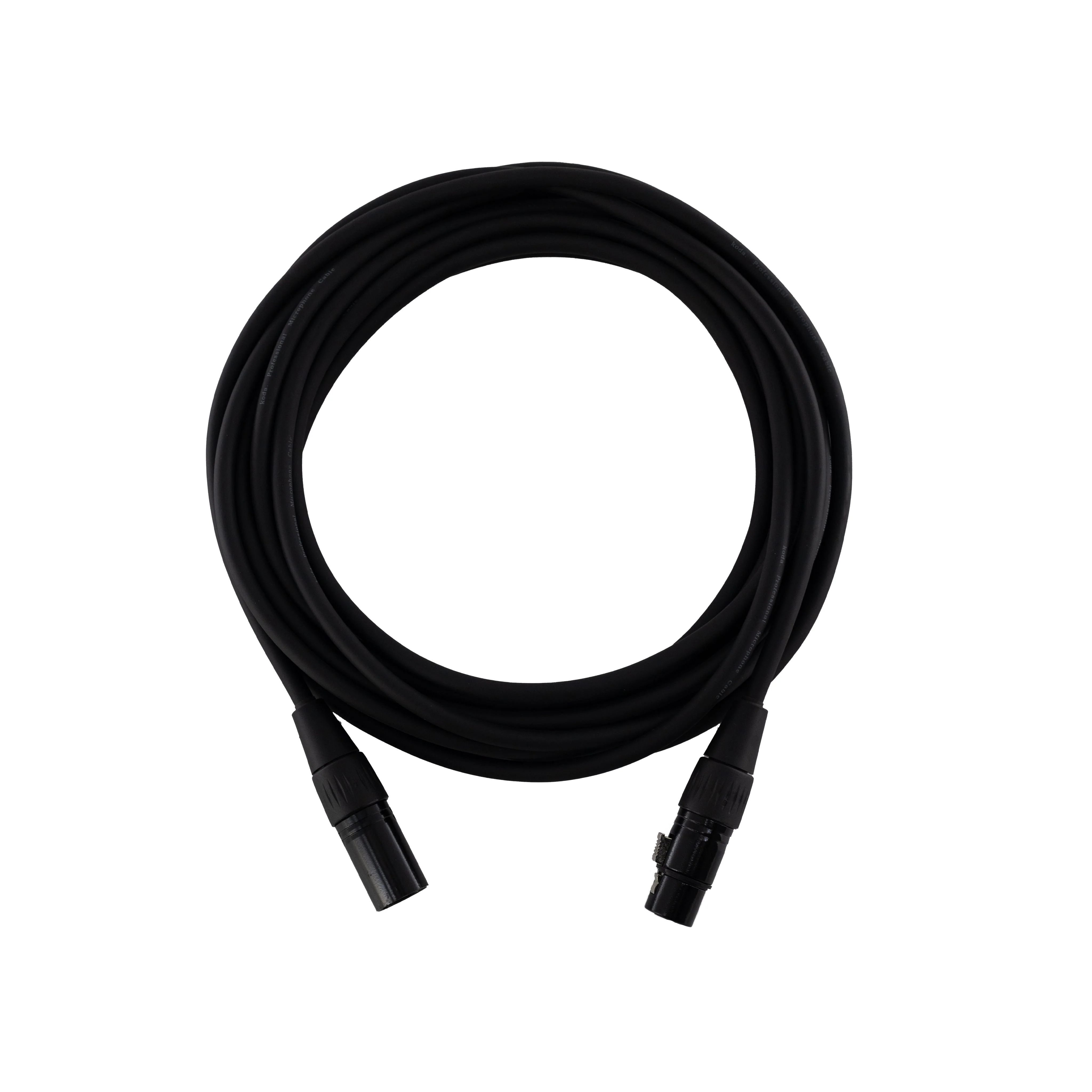 koda plus KMC20 Microphone Cable, 20ft, Black - Image 3