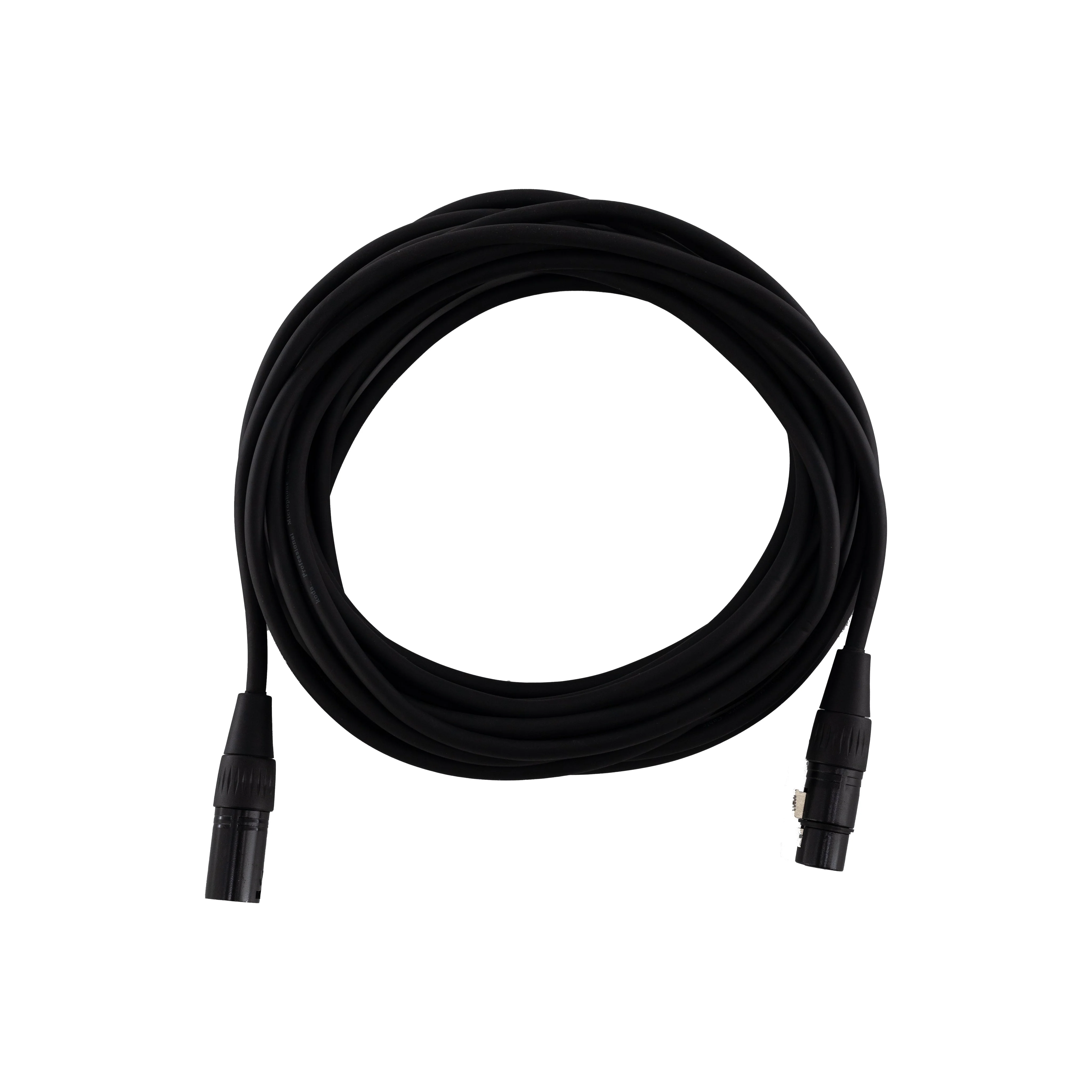 koda plus KMC25 Microphone Cable, 25ft, Black - Image 3