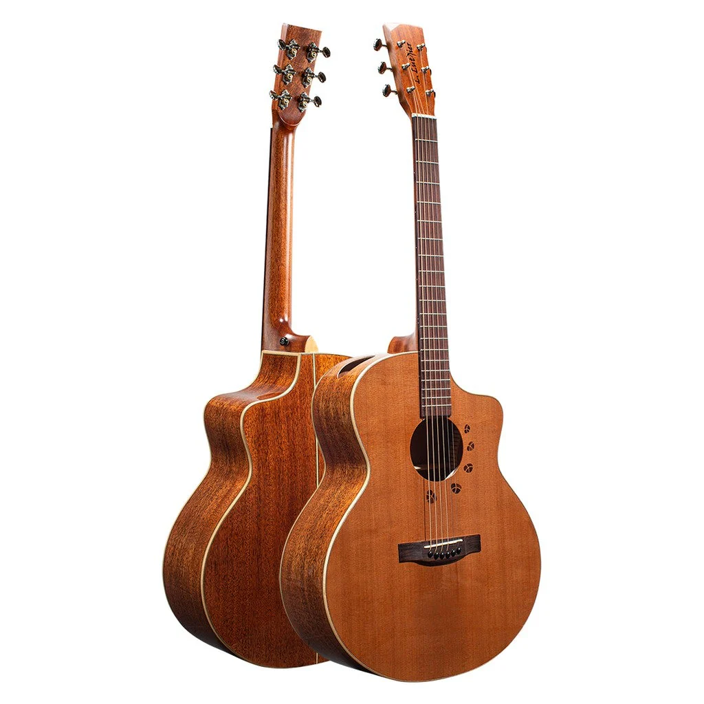 L.Luthier Cofe C Solid Cedar Top Acoustic Guitar - Image 2