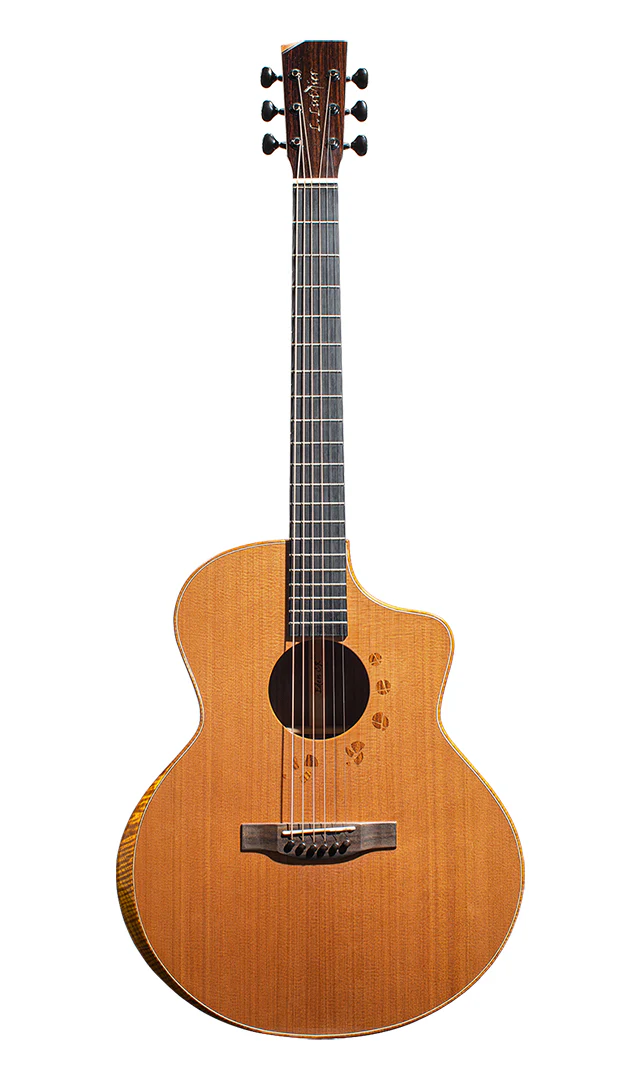 L.Luthier Eden C dt Double Top Cedar Acoustic Guitar - Image 3