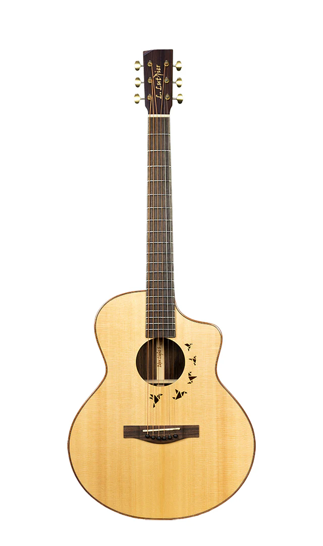 L.Luthier Eden Light S Solid Spruce Acoustic Guitar - Image 3