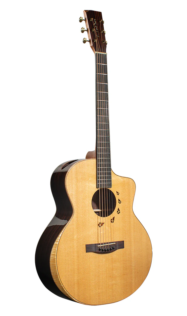 L.Luthier Eden S ar Solid Spruce Acoustic Guitar - Image 4