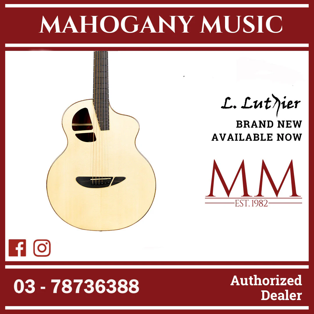 L.Luthier Le Light SC Solid European Spruce Acoustic Guitar