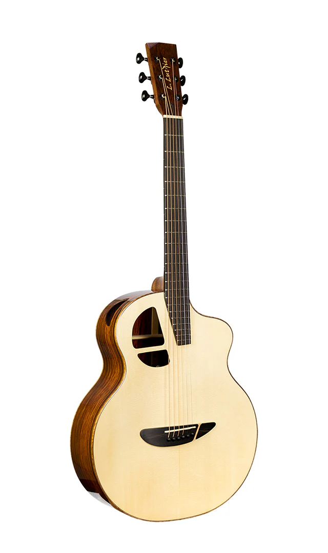 L.Luthier Le Light SC Solid European Spruce Acoustic Guitar - Image 4