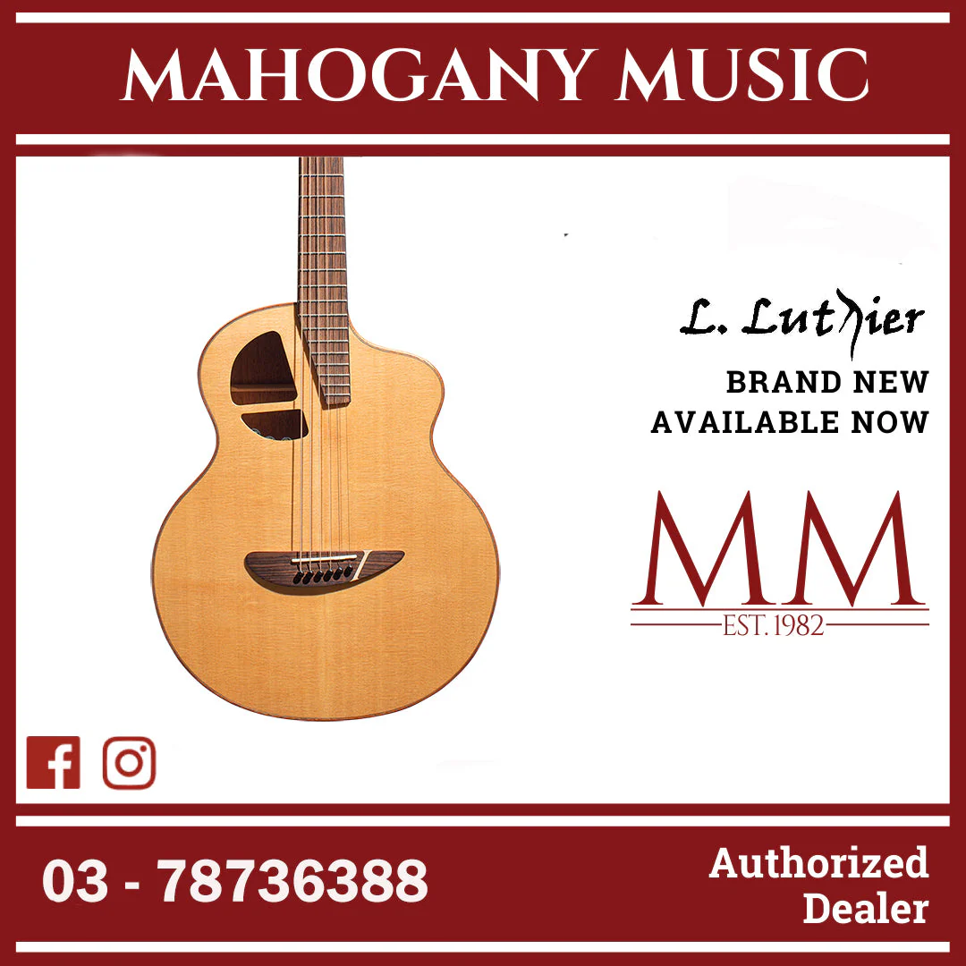 L.Luthier Le Light SMH Solid Spruce Acoustic Guitar