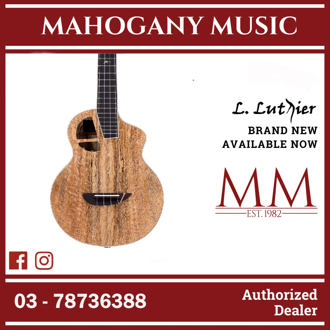 L.Luthier Le Manga Tenor Solid Mango Wood Ukulele