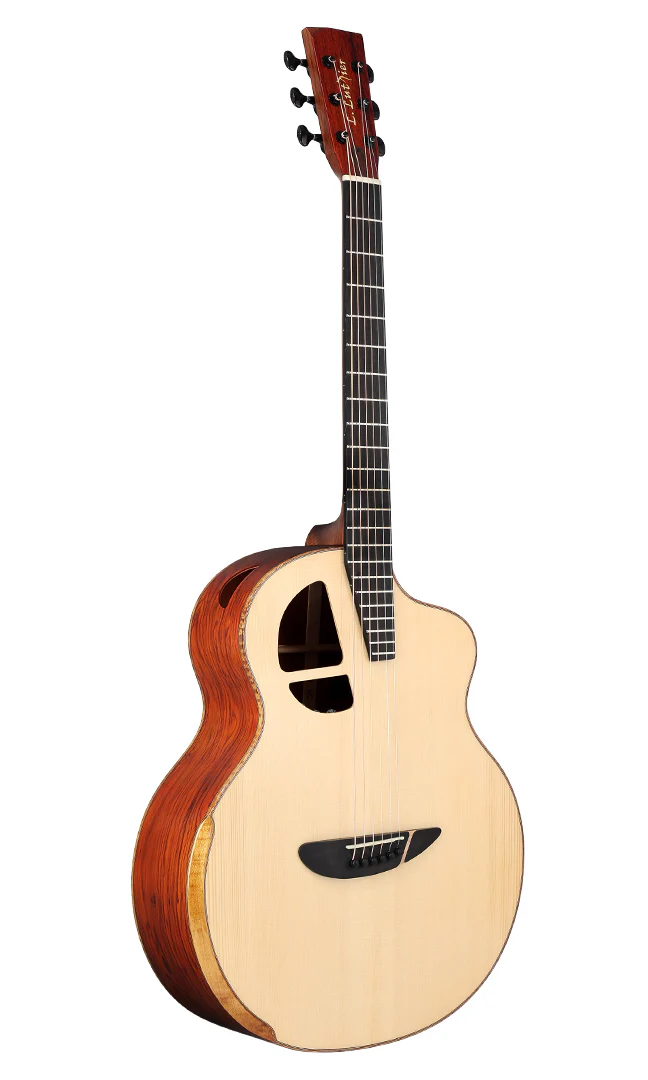 L.Luthier Le SC Solid European Spruce Acoustic Guitar - Image 4