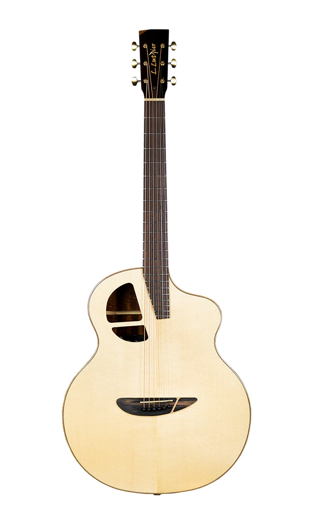 L.Luthier Le SK Solid European Spruce Acoustic Guitar - Image 3