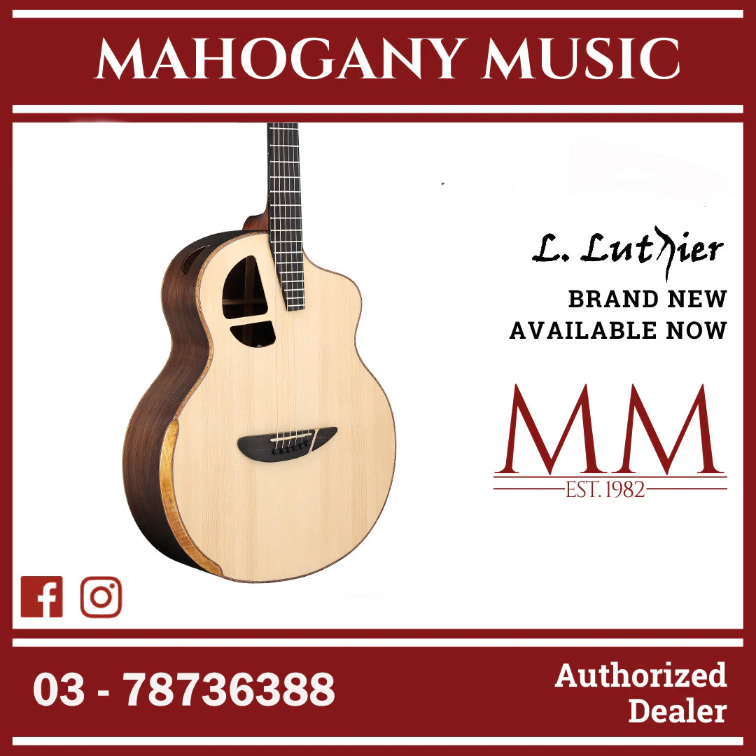 L.Luthier Le SMD Solid European Spruce Acoustic Guitar