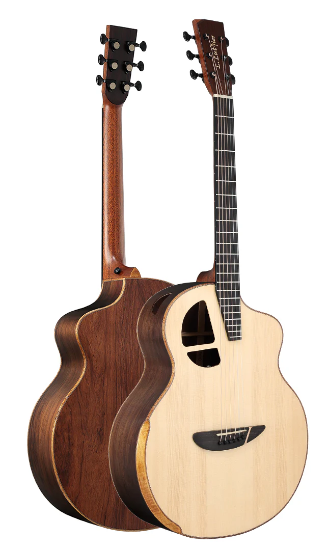 L.Luthier Le SMD Solid European Spruce Acoustic Guitar - Image 2