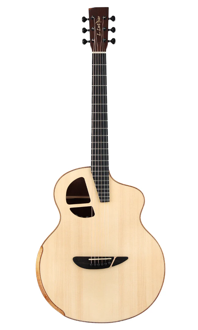 L.Luthier Le SMD Solid European Spruce Acoustic Guitar - Image 5