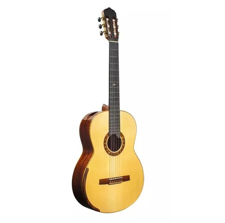 L.Luthier Q Nine SC Solid European Spruce Classical Guitar - Image 2