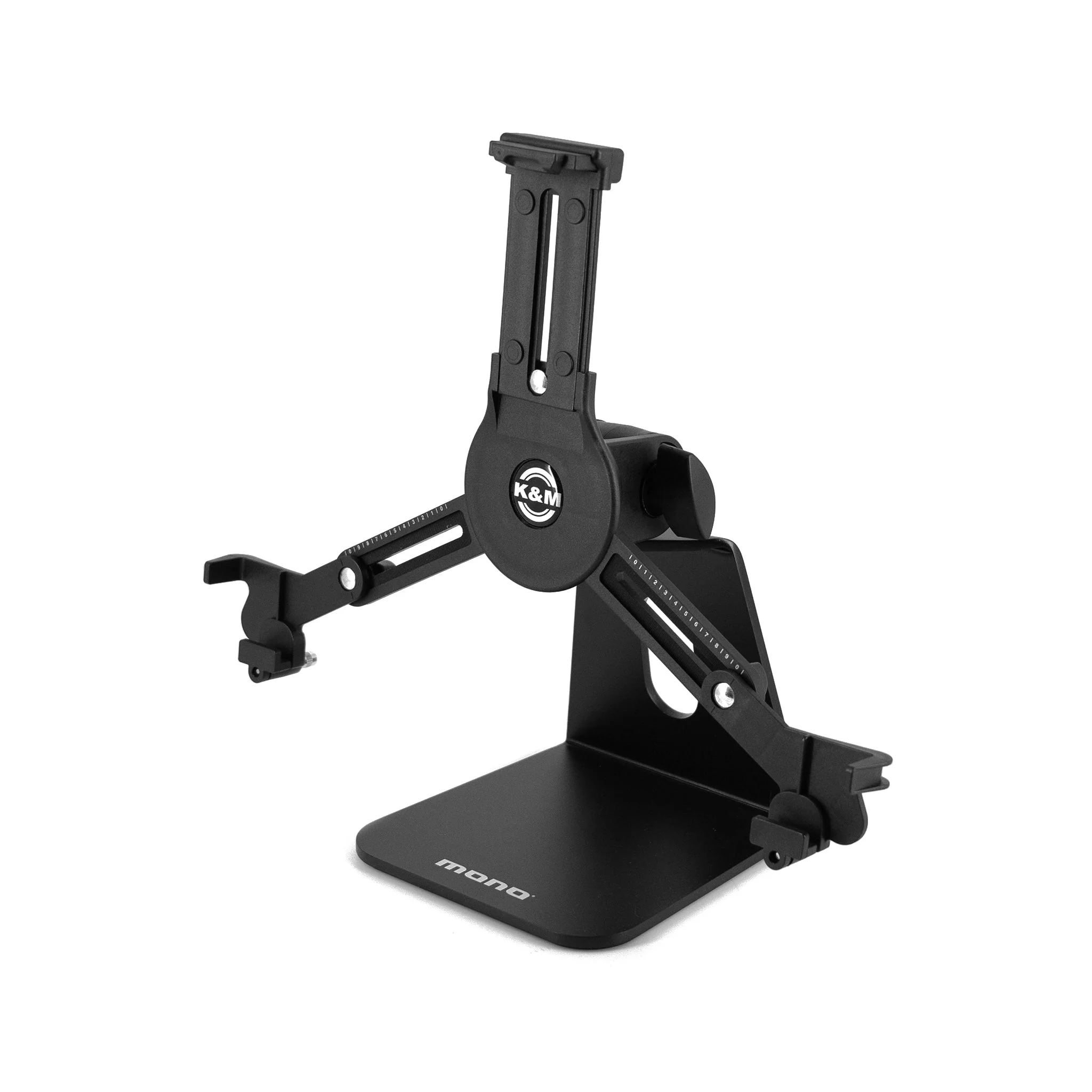 MONO Device Stand with K&M Tablet Holder, Black - Image 2