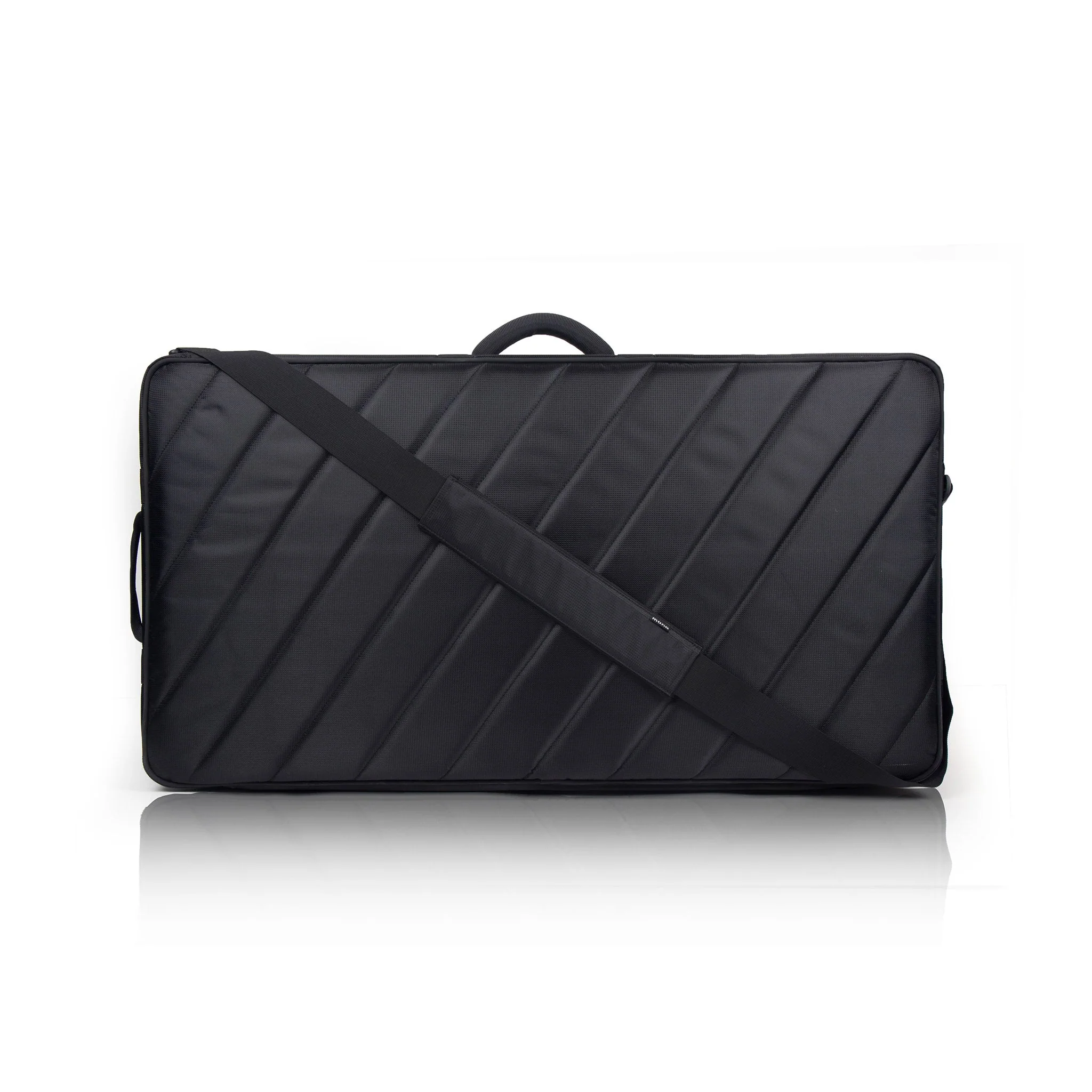 MONO Pedalboard Large, Silver and Pro Accessory Case 2.0, Black - Image 10