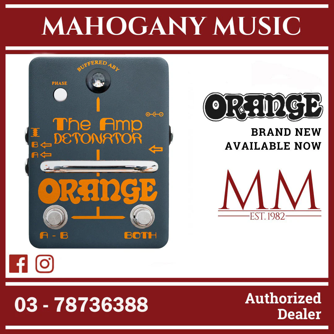 Orange Amp Detonator Buffered A/B/Y Switcher Pedal