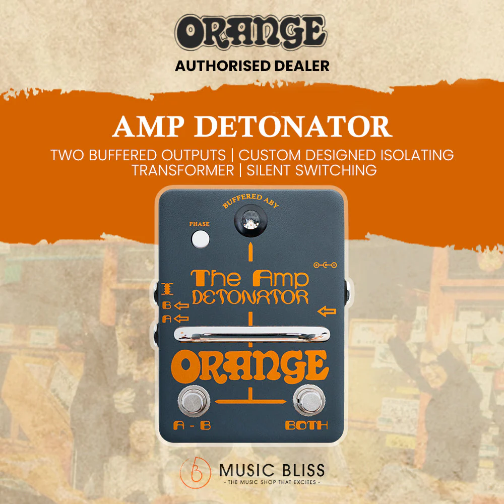 Orange Amp Detonator Buffered A/B/Y Switcher Pedal - Image 3