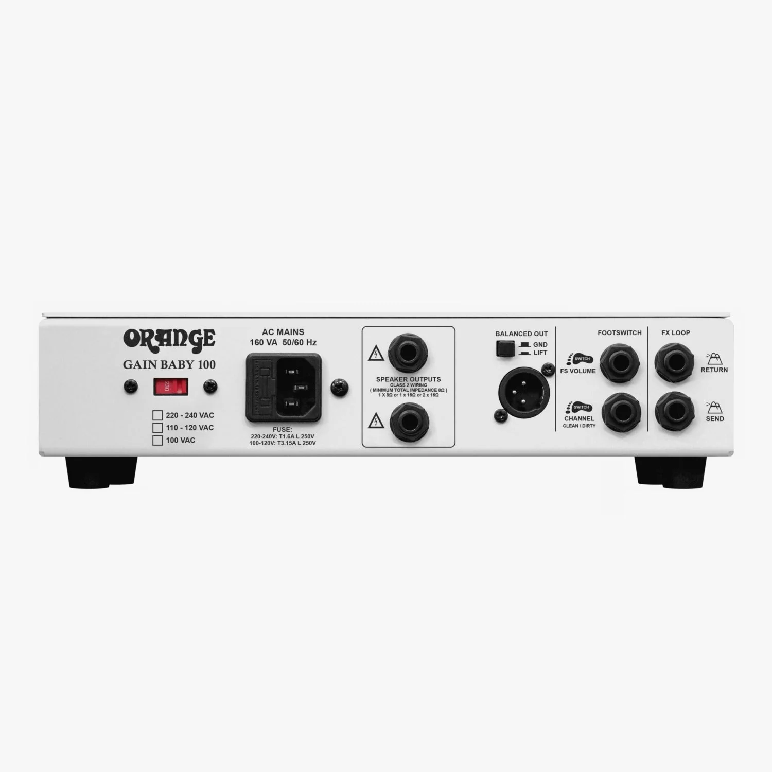 Orange Gain Baby 100-watt Amplifier Head - Image 5