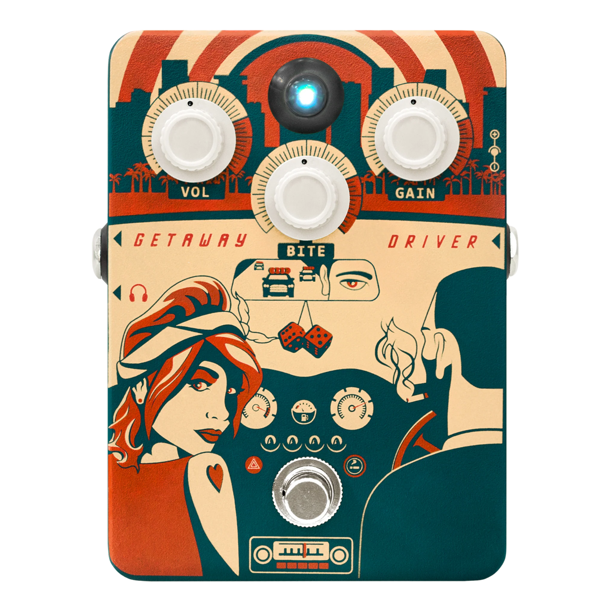 Orange Getaway Driver Overdrive Pedal - Image 4