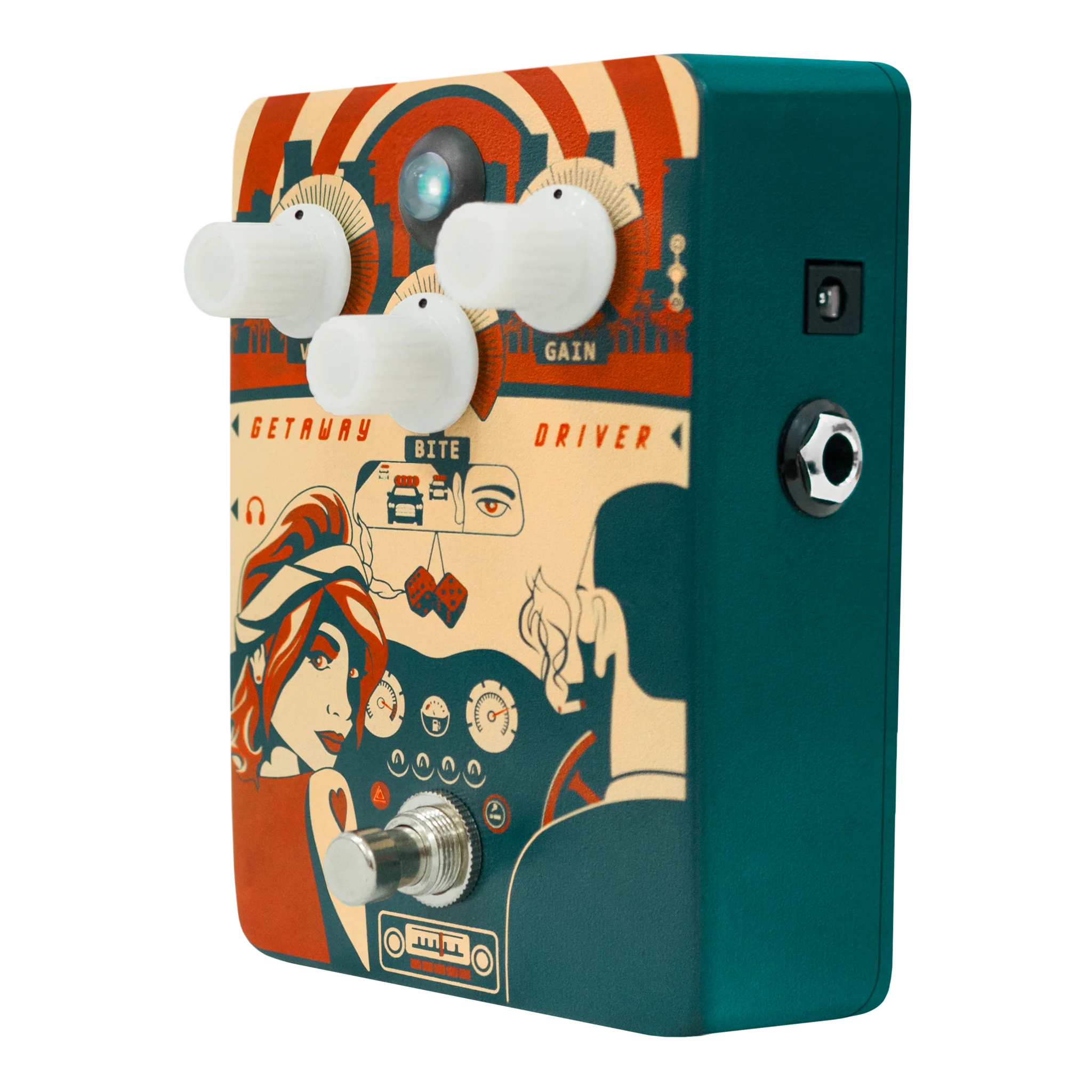 Orange Getaway Driver Overdrive Pedal - Image 5