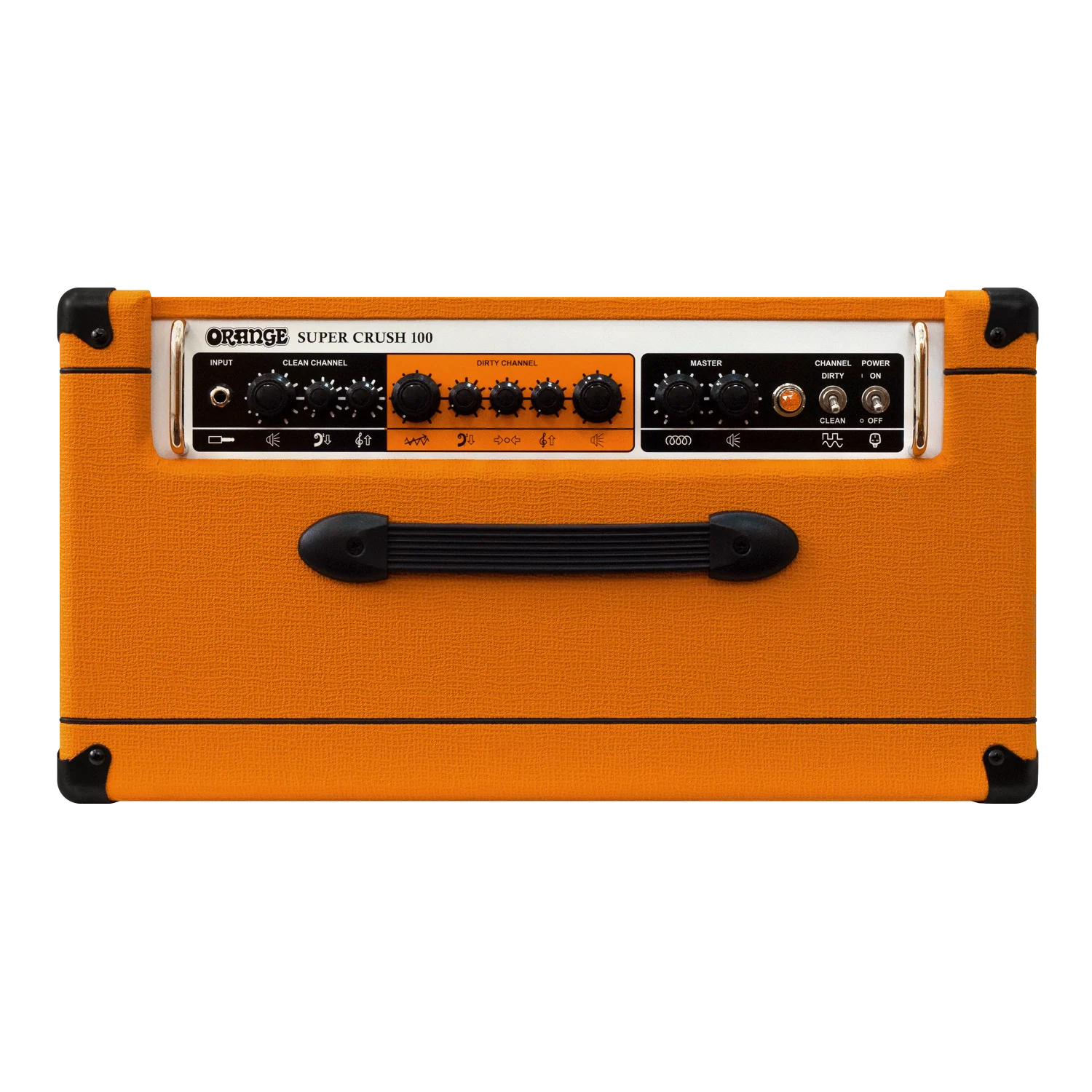 Orange Super Crush 100 - 100-watt Solid-state 1 x 12" Combo - Orange - Image 6