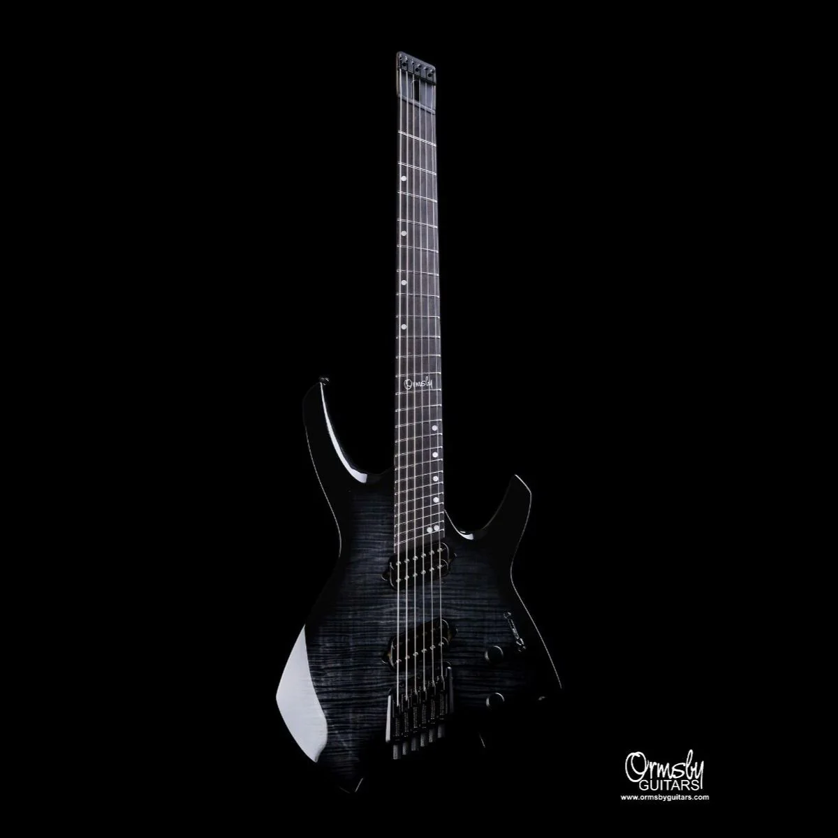 Ormsby Goliath Dahlia Black 6 string guitar - Image 2