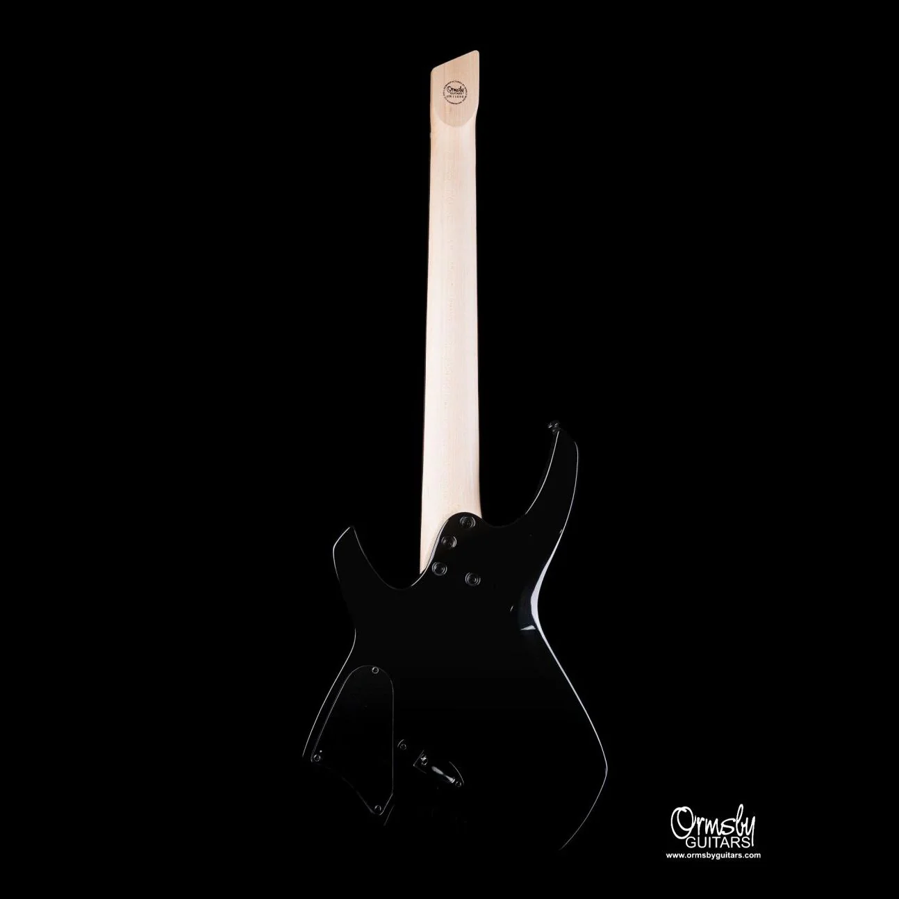 Ormsby Goliath Dahlia Black 7 string guitar - Image 3