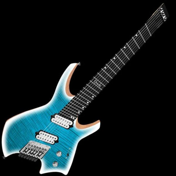 Ormsby Goliath GTR Icy Cool 6 string guitar - Image 2