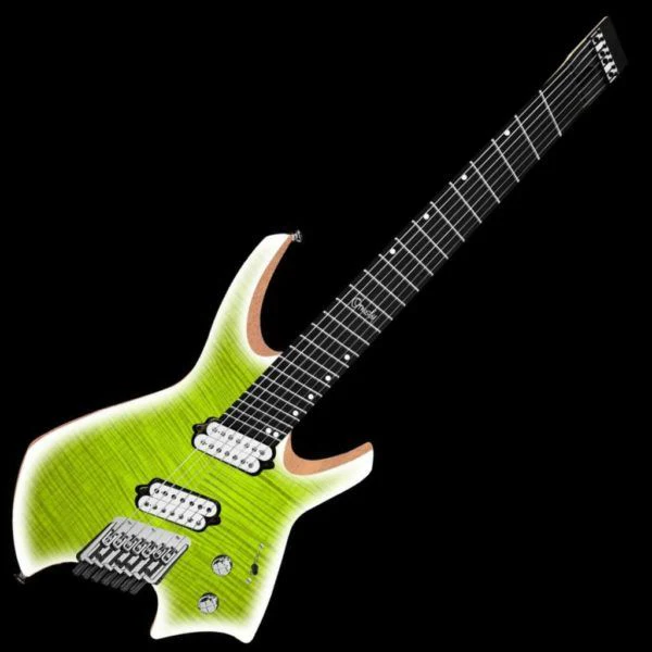 Ormsby Goliath GTR Pine Lime 6 string guitar - Image 2