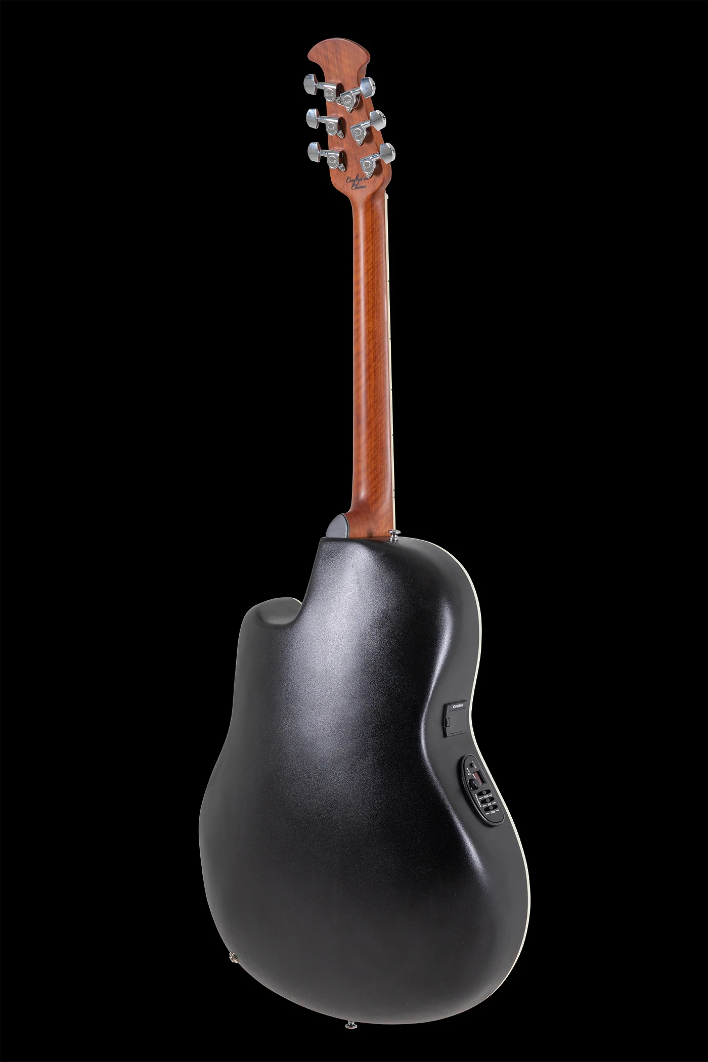 Ovation CS24-RR-G E-Acoustic Guitar Celebrity CS Standard Mid Cutaway Ruby Red - Image 4