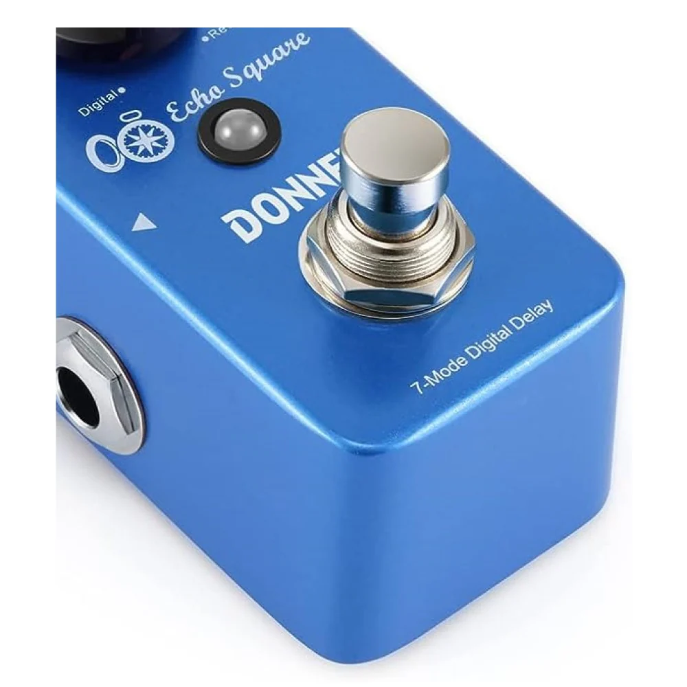 Donner EC1006 Echo Square Delay Guitar Effect Pedal with 7 Delay Modes - Image 4