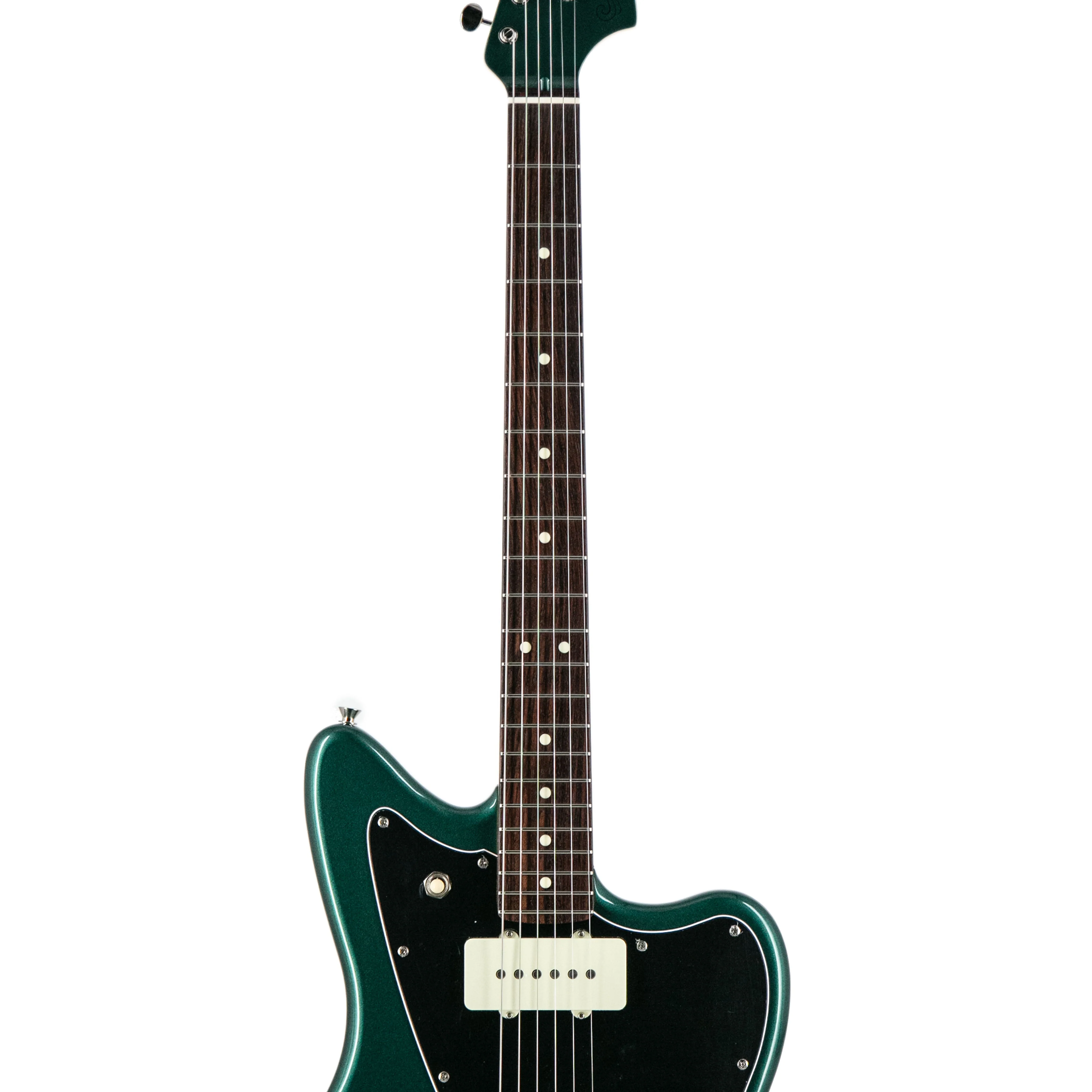 [PREORDER] Fender FSR Collection Hybrid II Jazzmaster Electric Guitar, RW FB, Sherwood Green Metallic - Image 5
