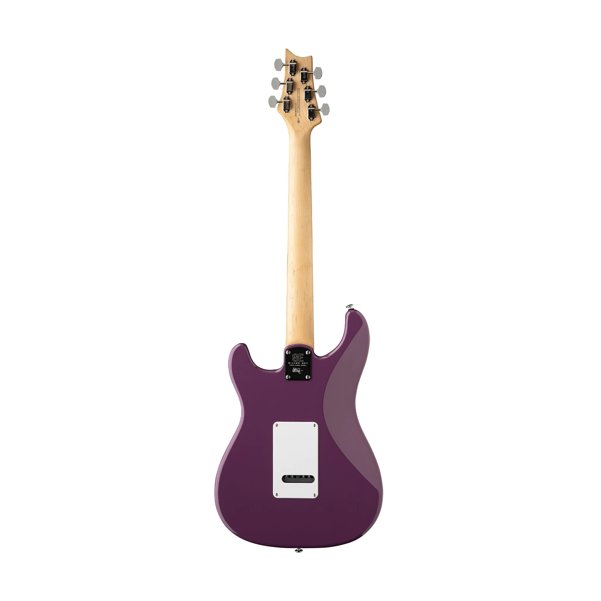 [PREORDER] PRS SE Silver Sky Maple Electric Guitar, Summit Purple - Image 2