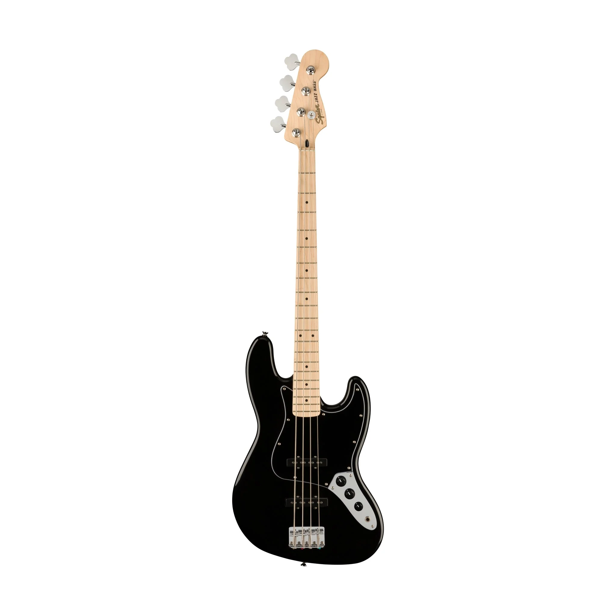 [PREORDER] Squier Affinity Series Jazz Bass Guitar, Maple FB, Black