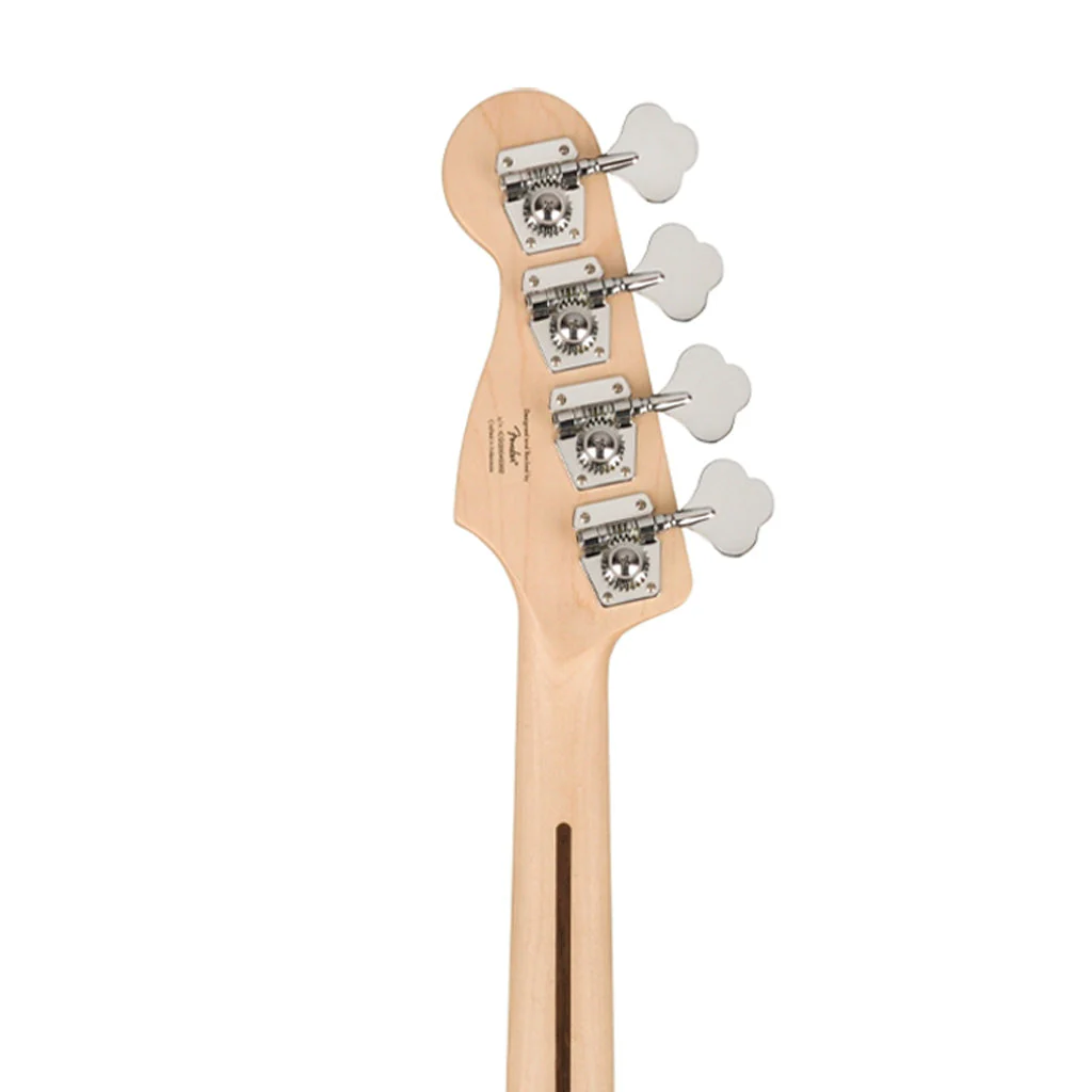 [PREORDER] Squier Affinity Series Jazz Bass Guitar, Maple FB, Black - Image 7