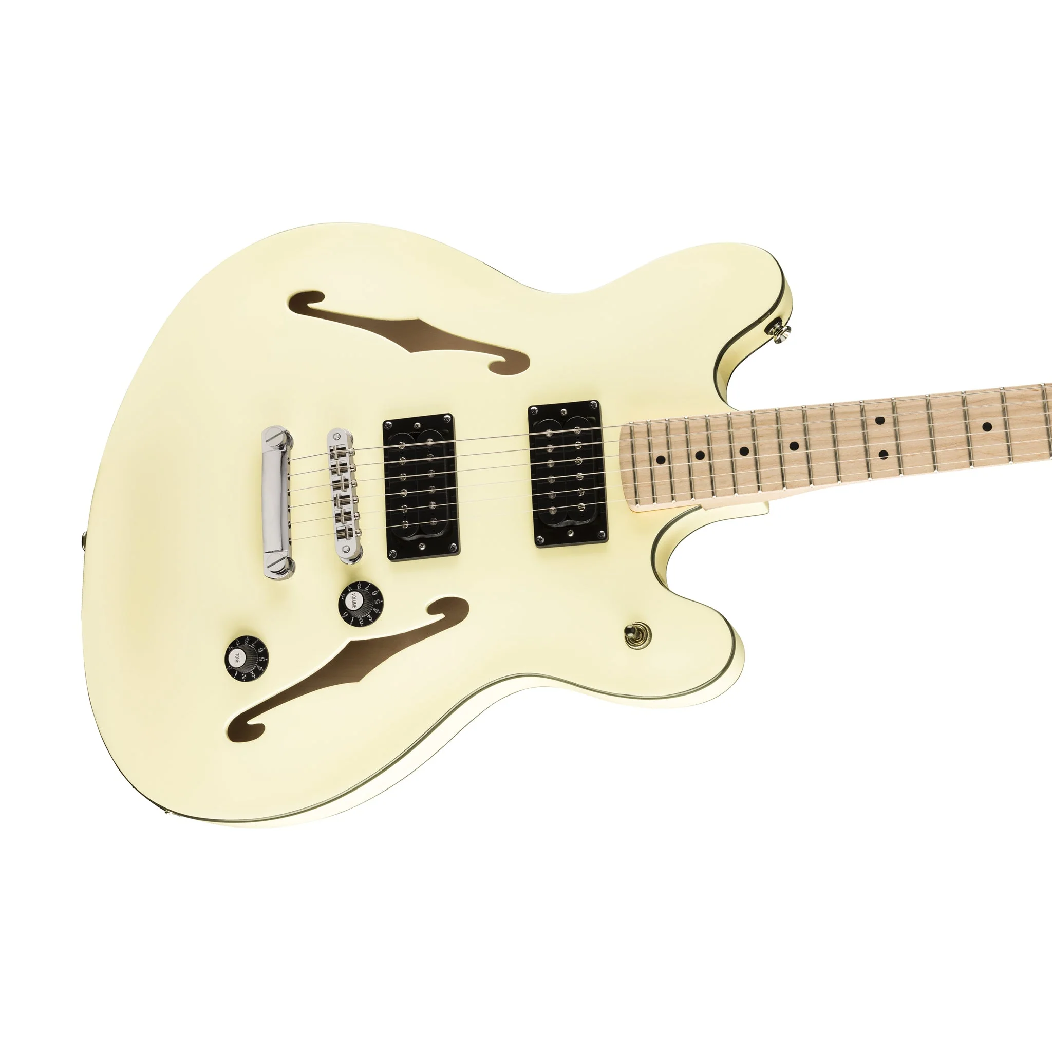 [PREORDER] Squier Affinity Series Starcaster Electric Guitar, Maple FB, Olympic White - Image 3