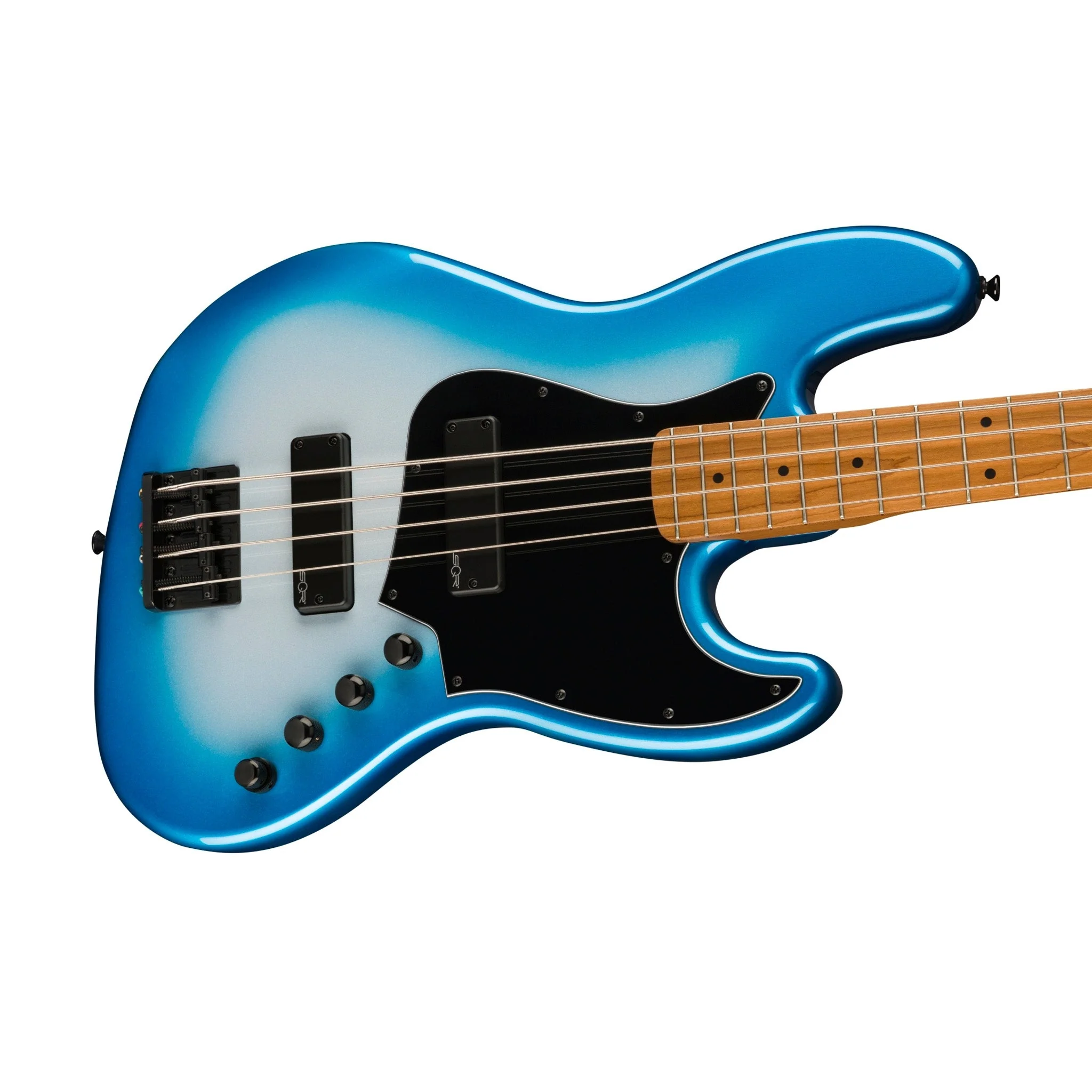 [PREORDER] Squier Contemporary Active Jazz Bass HH Bass Guitar, Sky Burst Metallic - Image 5