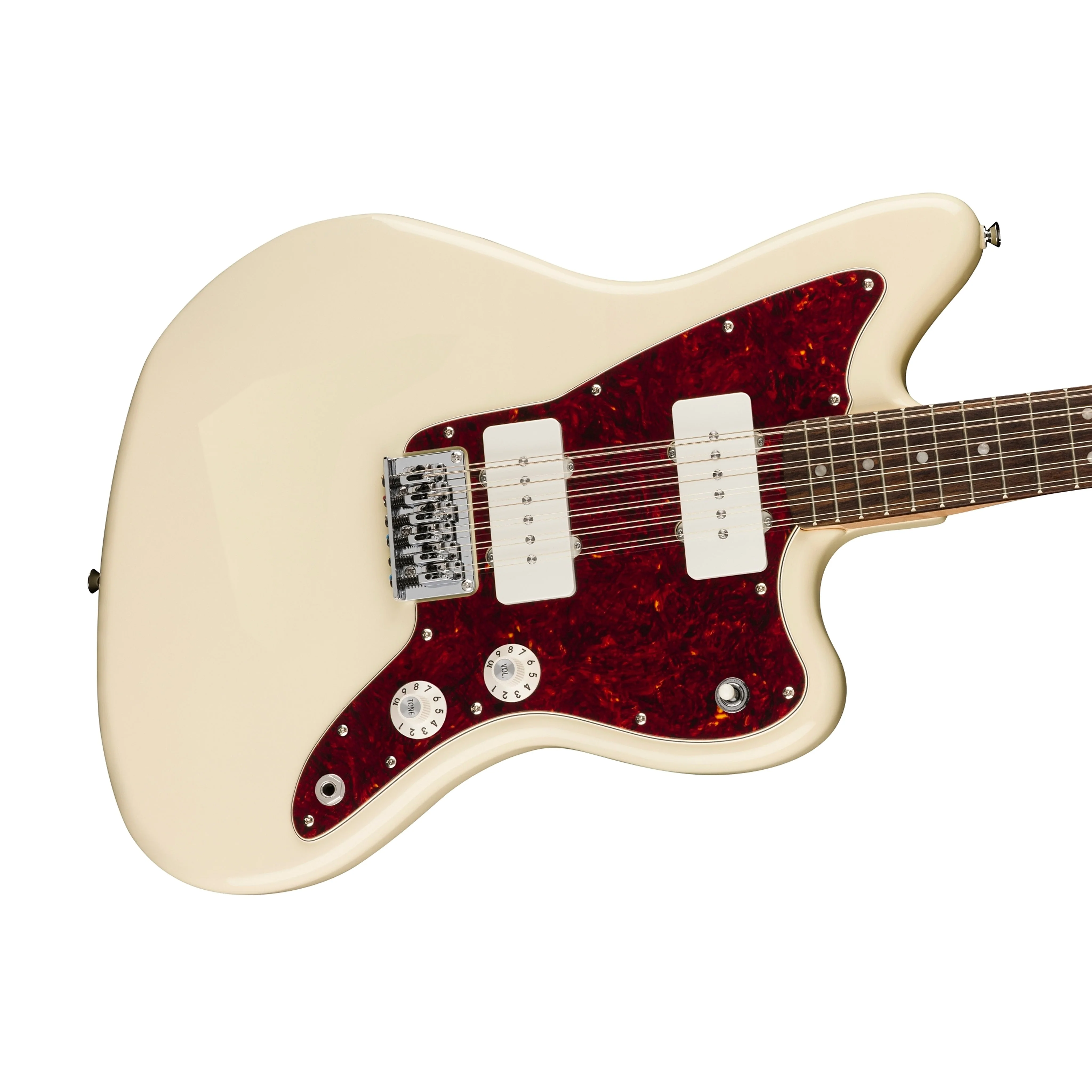 [PREORDER] Squier Paranormal Jazzmaster XII 12-String Electric Guitar, Olympic White - Image 5