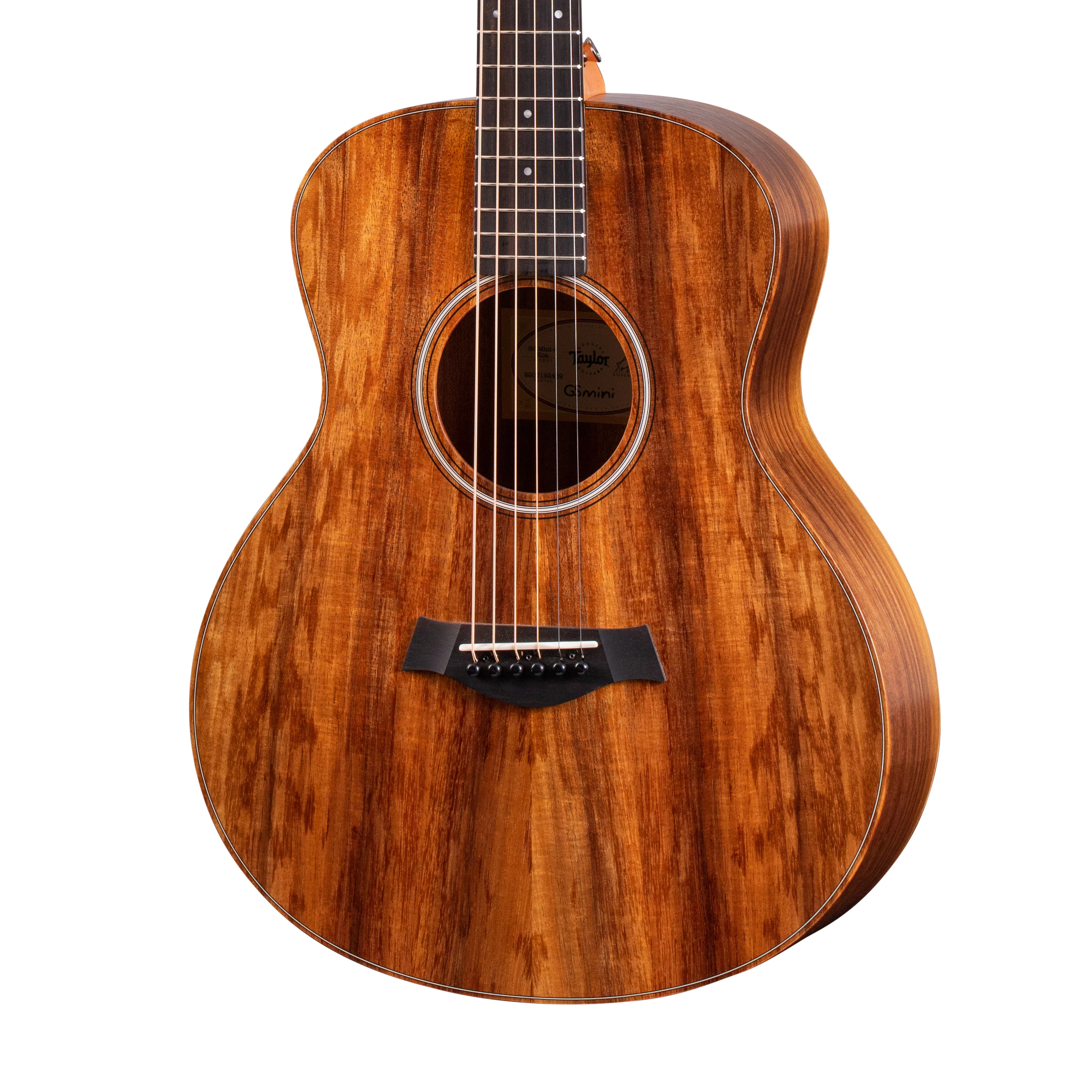 [PREORDER] Taylor GS Mini-e Koa Acoustic Guitar w/Bag - Image 3