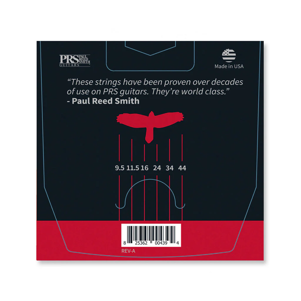 PRS Classic Custom Light Electric Guitar Strings, 9.5-44 - Image 2