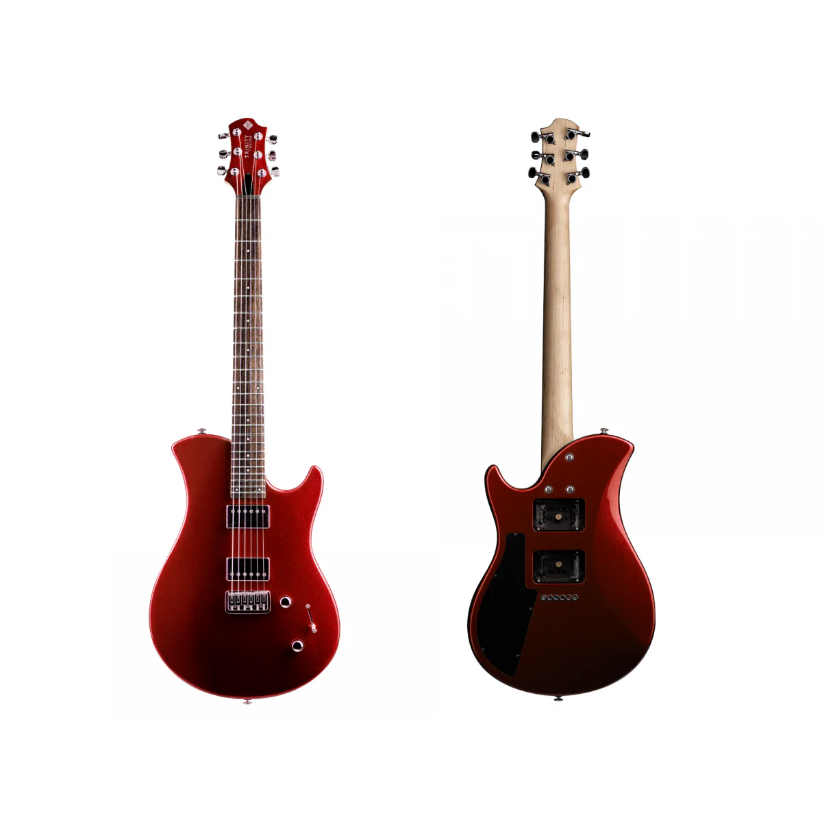 Relish Trinity Metallic Red Electric Guitar - Image 6