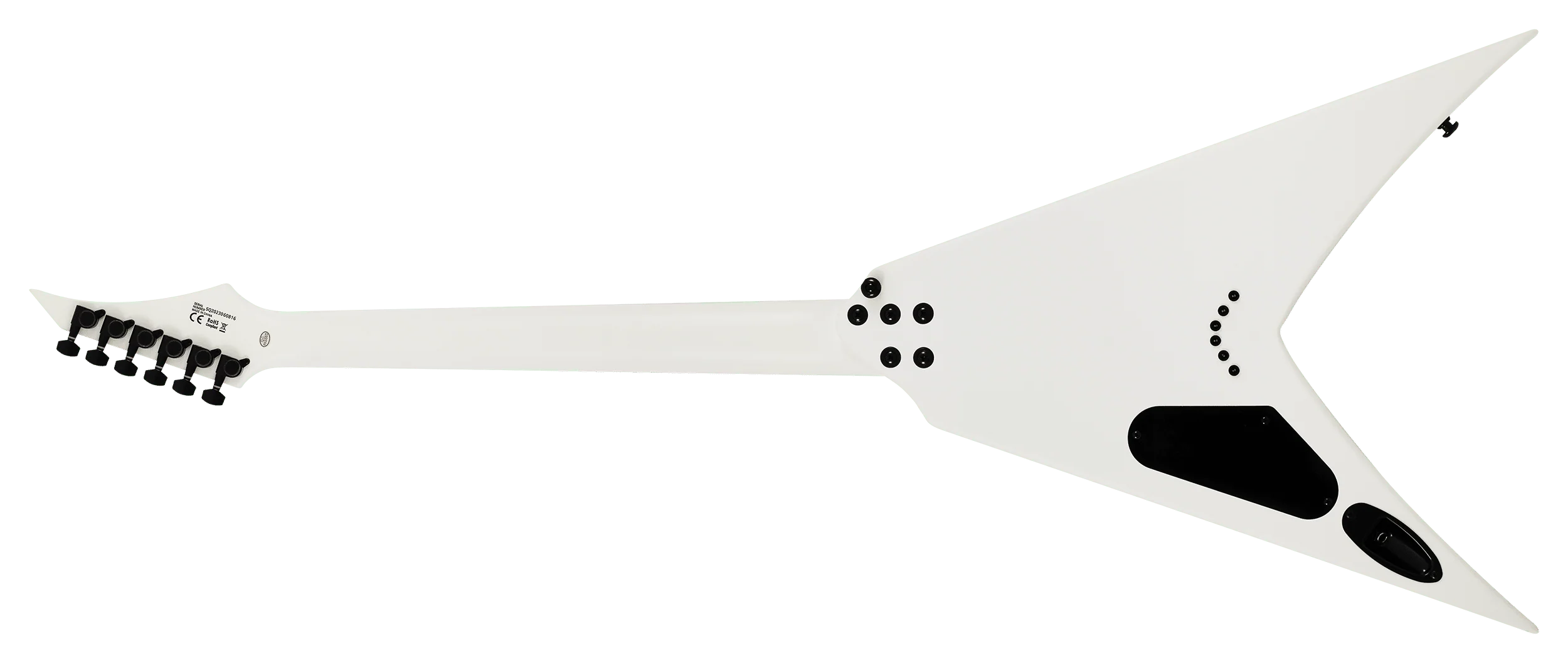 S by Solar VB4.6W – White Electric Guitar - Image 3