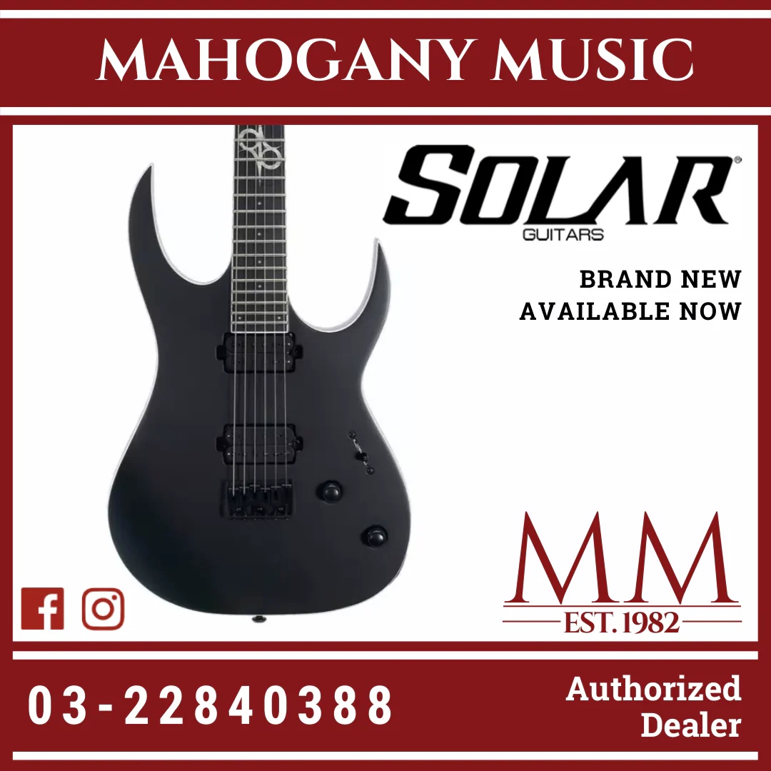 S2.6C Carbon BK Matte Electric Guitar